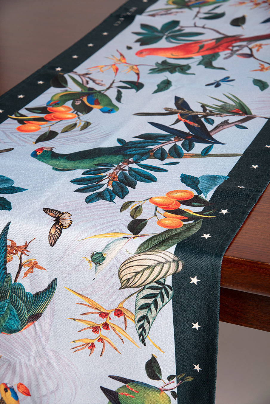 Colombian Parrots Sky - Table Runner