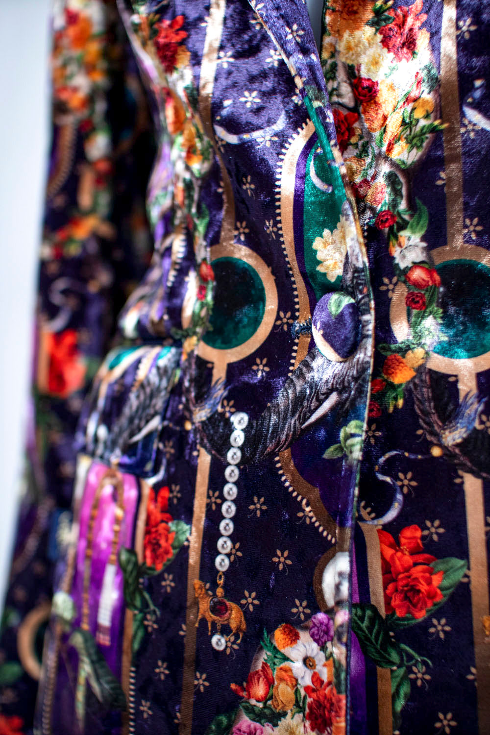 India - Velvet Blazer