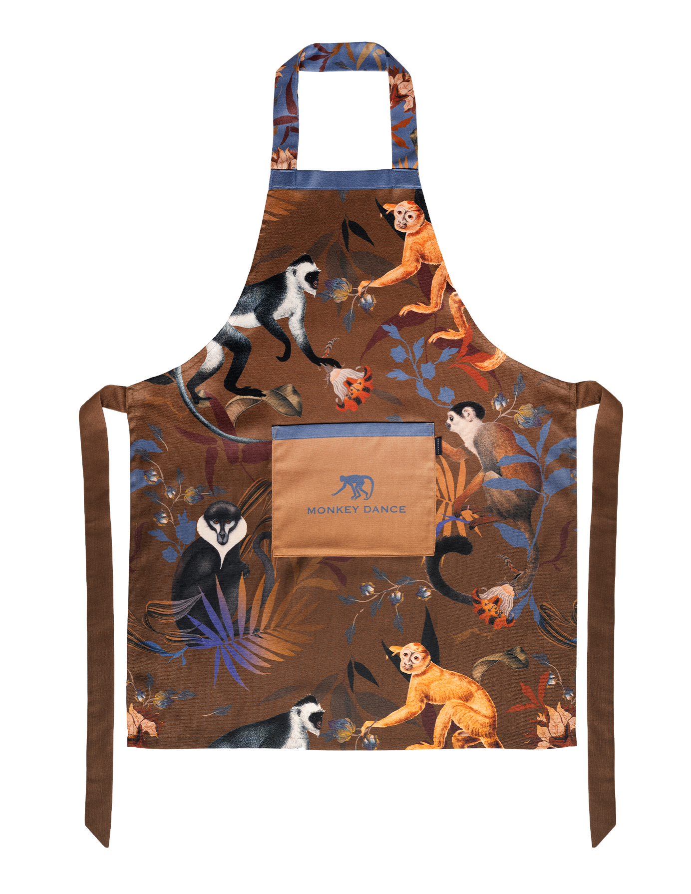 Monkeys Brown - Apron