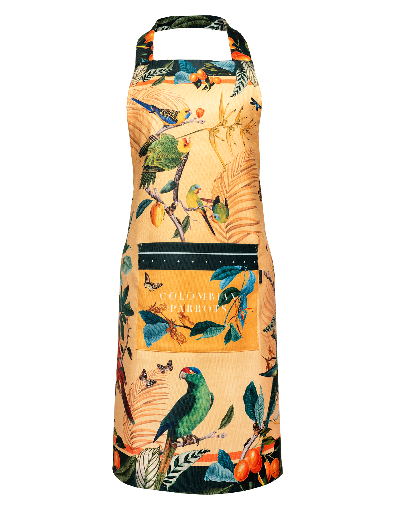 Colombiann Parrots Yellow - Apron