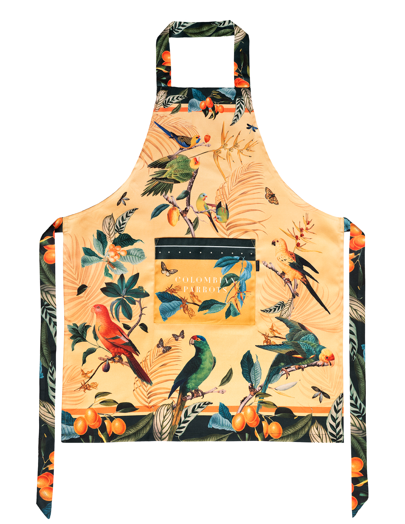 Colombiann Parrots Yellow - Apron