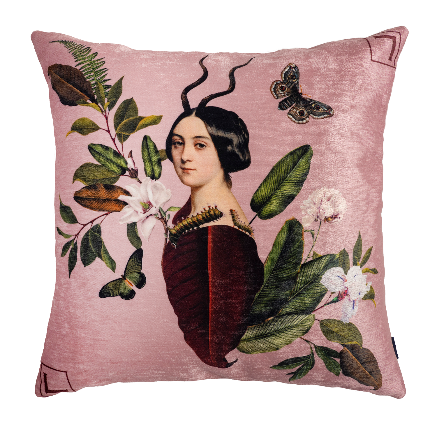 Bestiario Regina Pink - Velvet Pillow