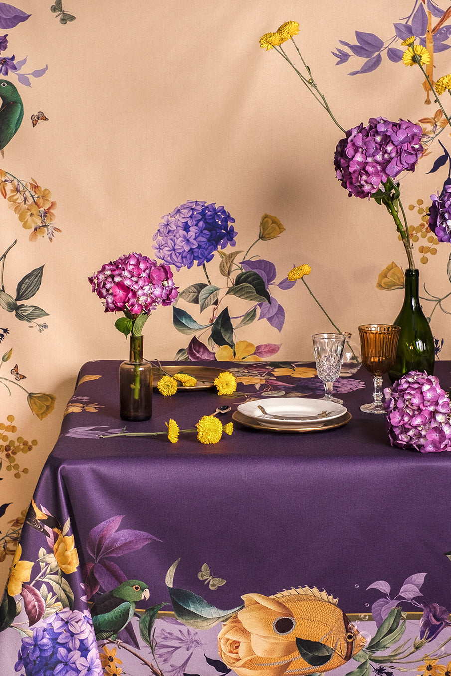 Amarello Purple - Tablecloth