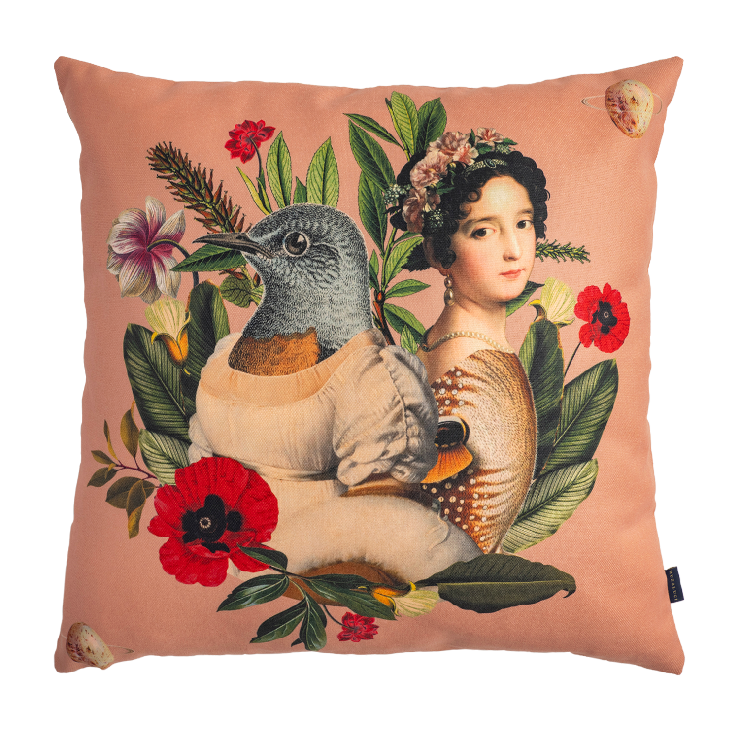 Bestiario Pink - Canvas Pillow