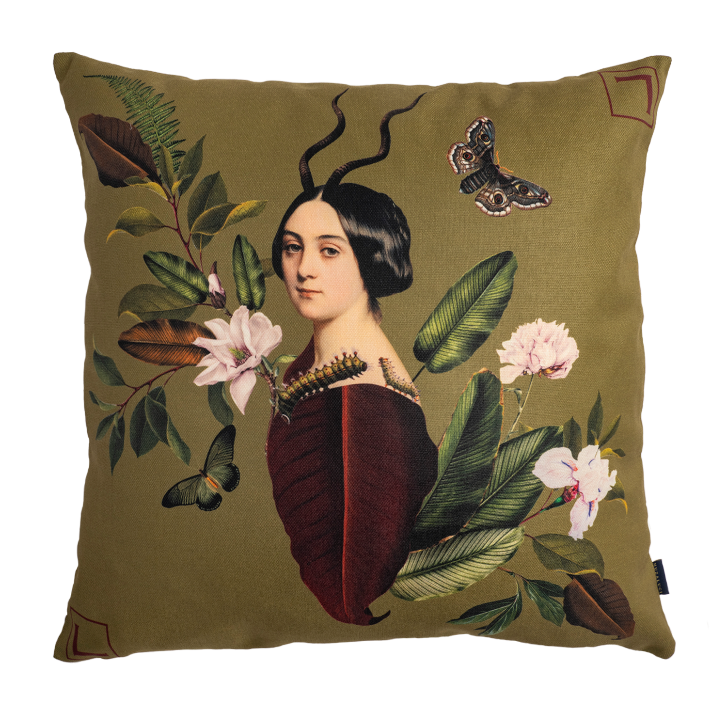 Regina Green - Canvas Pillow