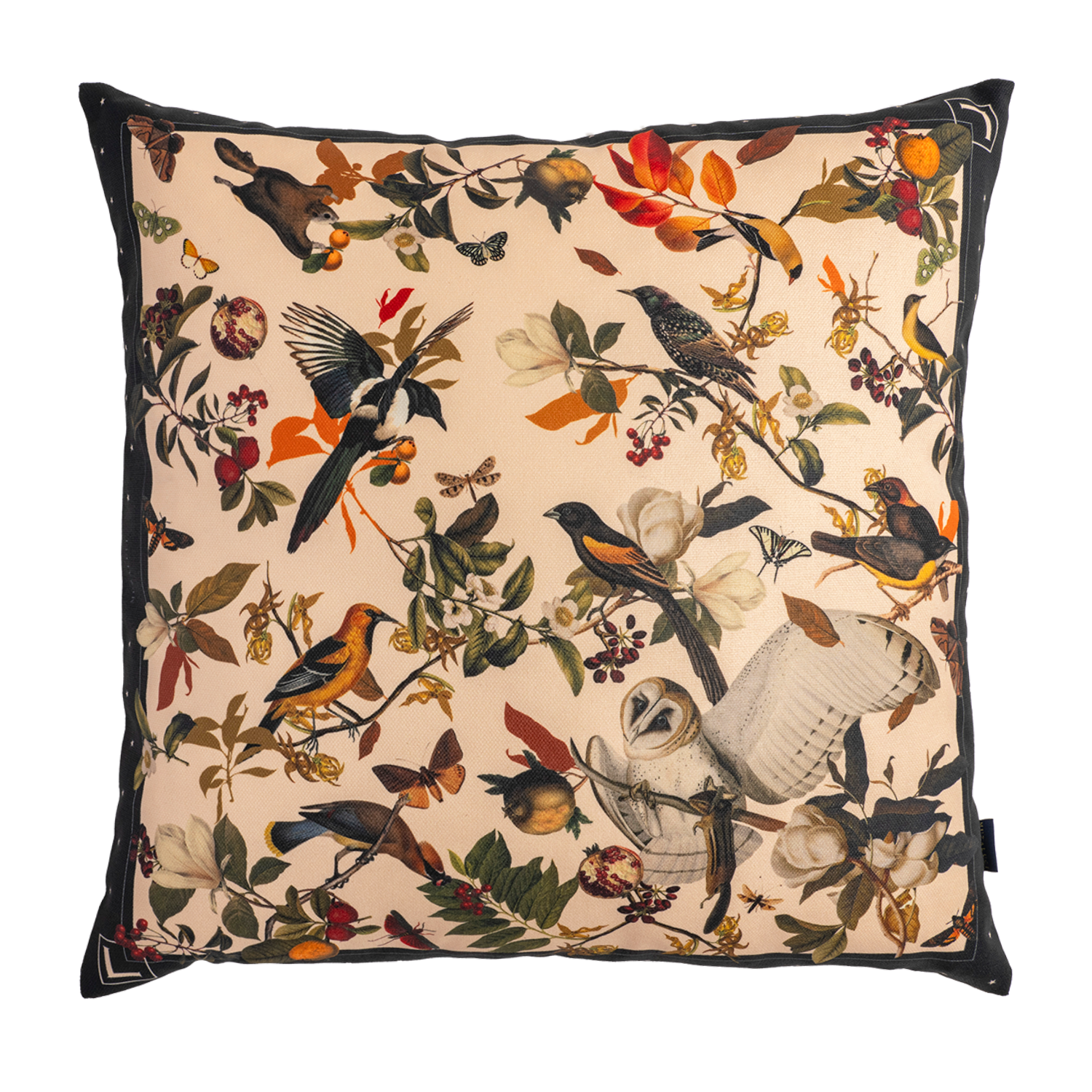 Birds Retro - Canvas Pillow