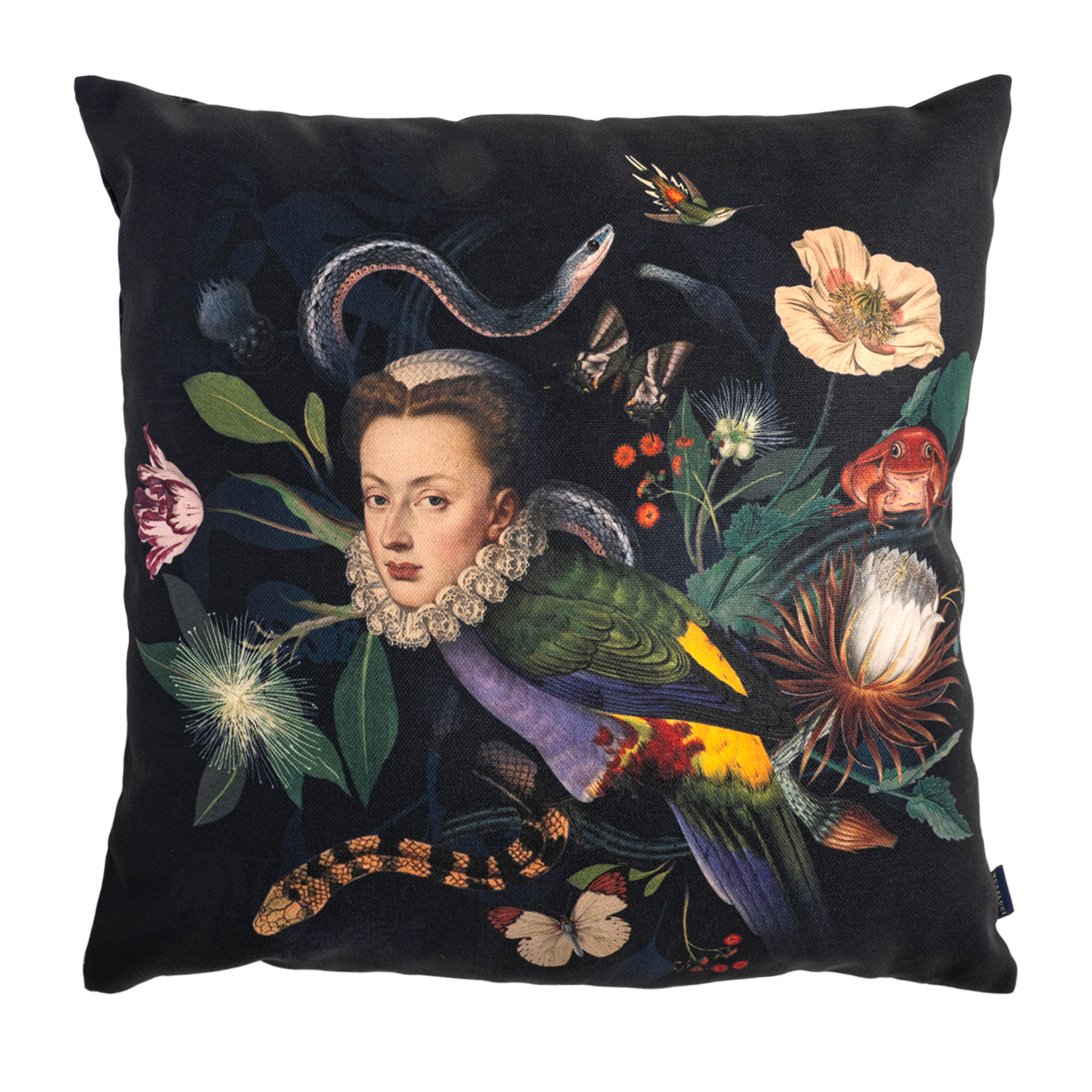 Botanical Night - Canvas Pillow