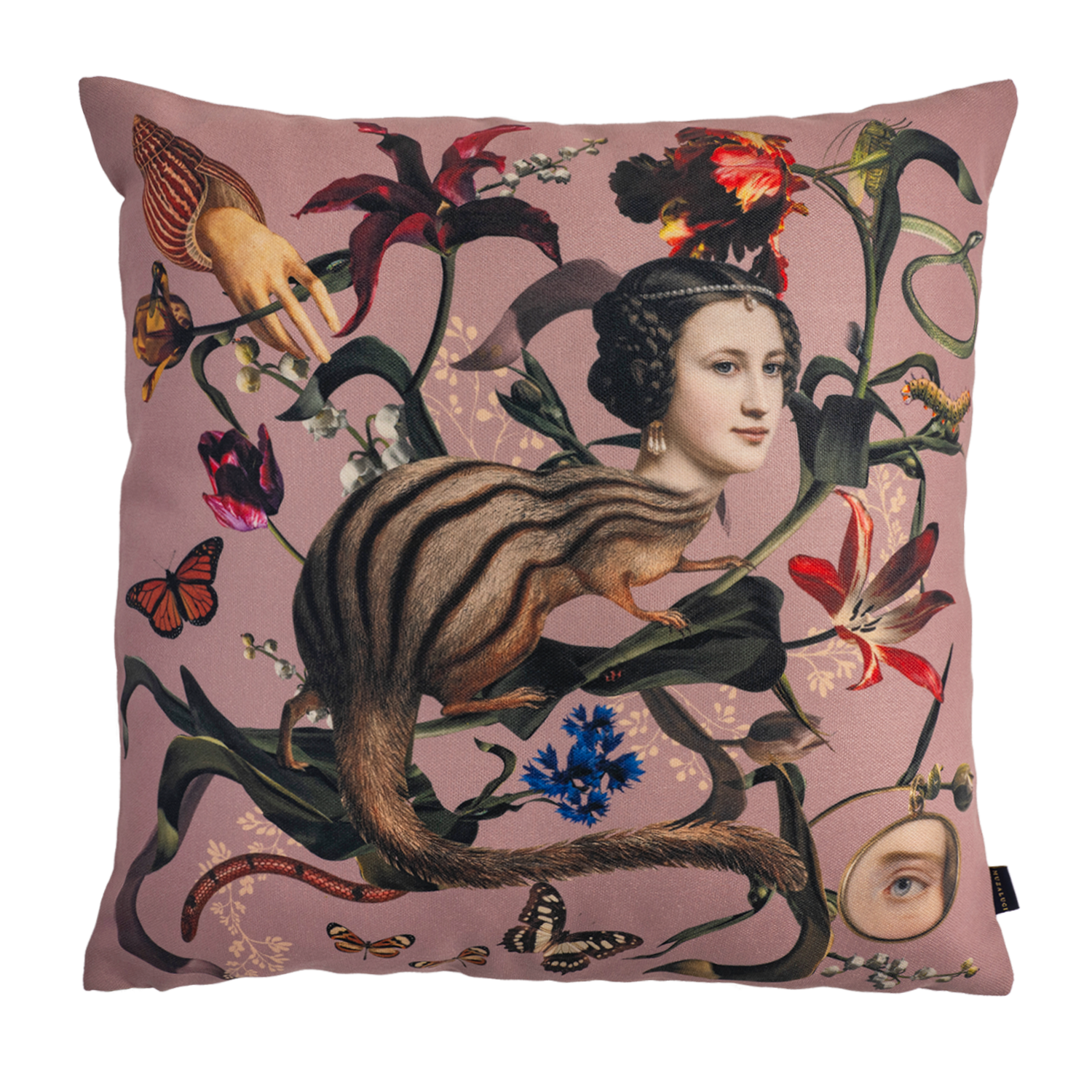 Bulba Rosewood - Canvas Pillow