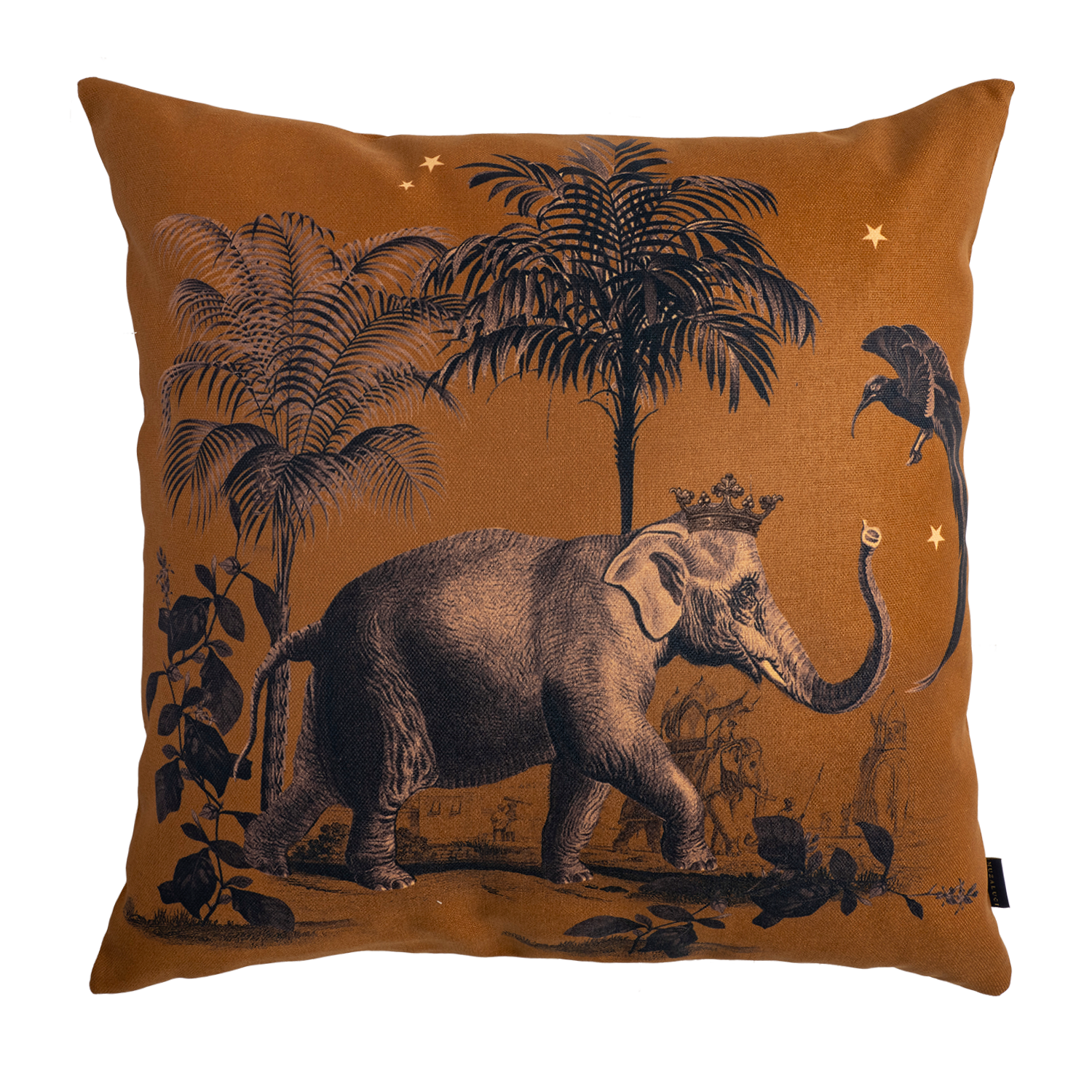 Cleopatra Elephant - Canvas Pillow
