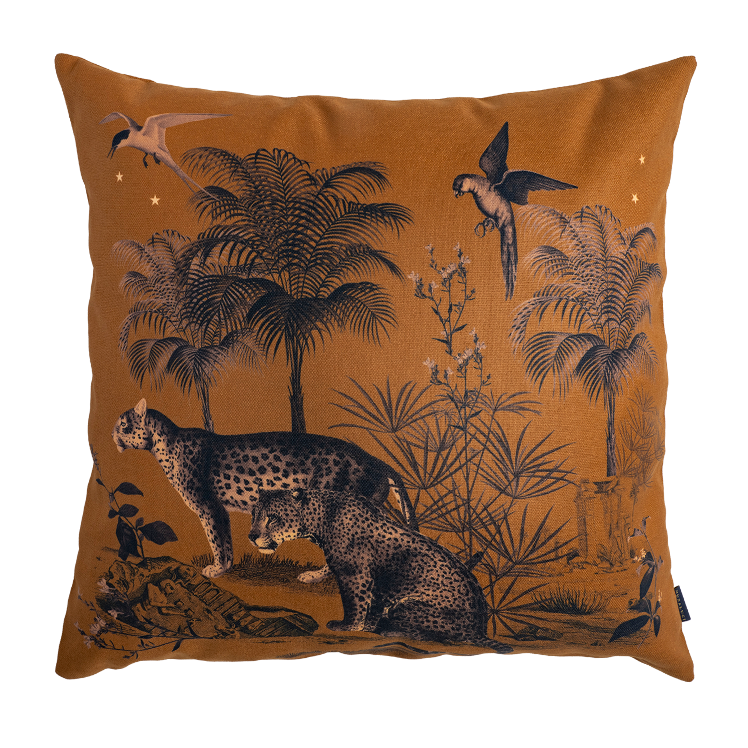 Cleopatra Leopards - Canvas Pillow