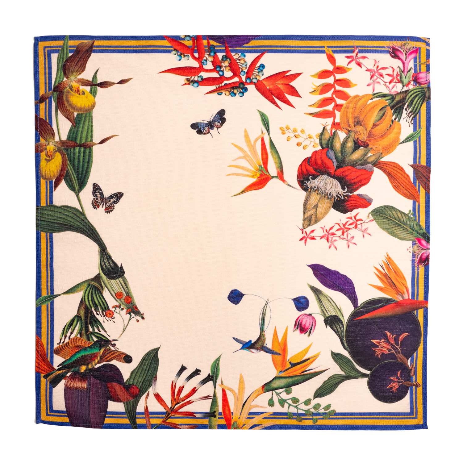 Colombian Flowers Ivory - Napkins