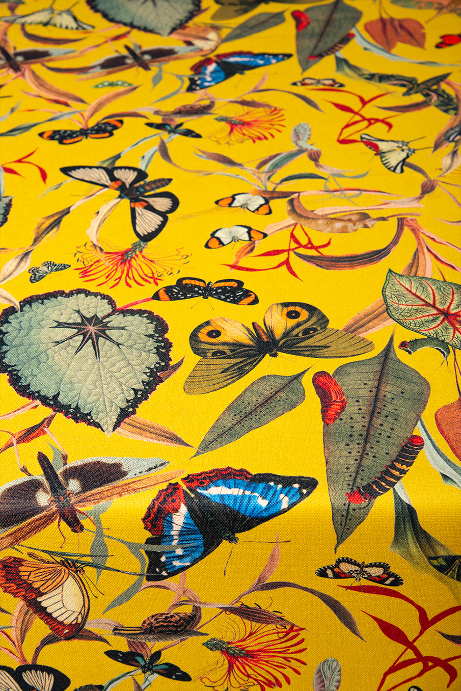 Butterfly Yellow - Tablecloth