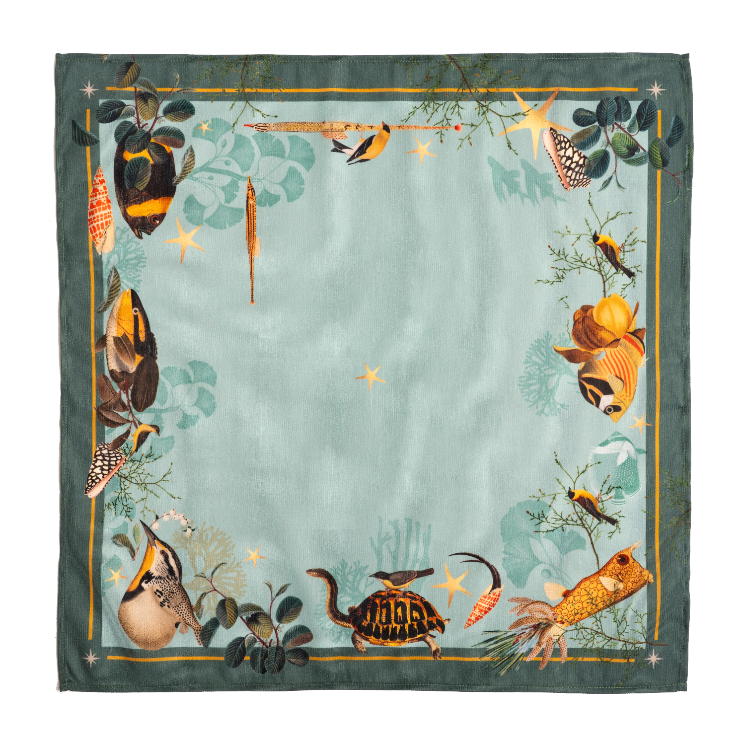 Fishes Green 3 - Napkins