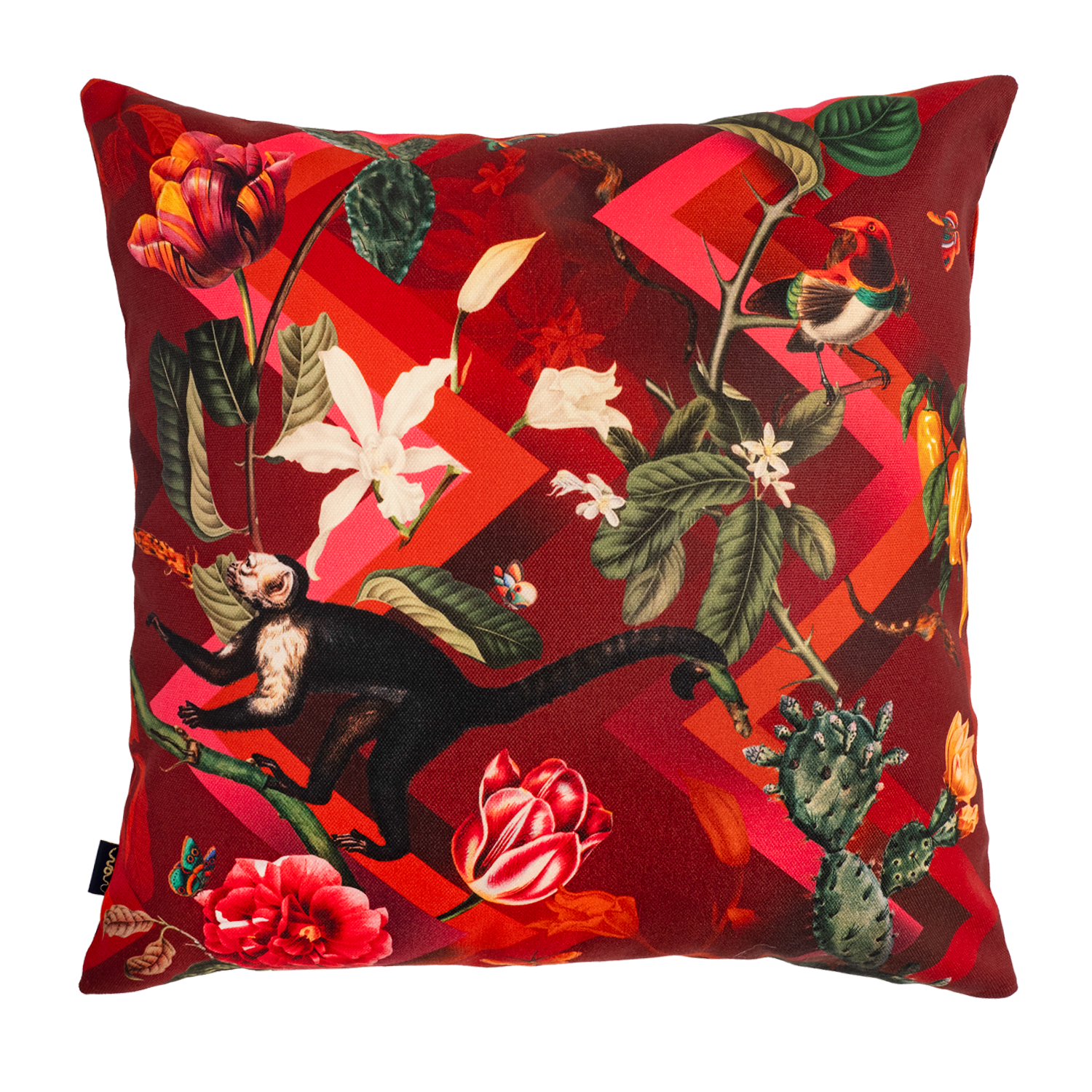 Flor Kahlo - Canvas Pillow