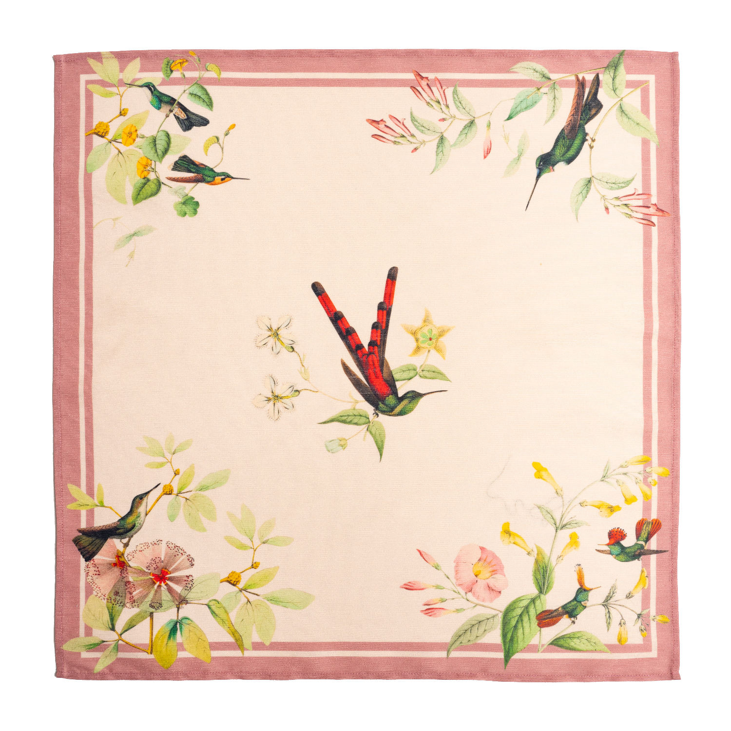 Hummingbird Pink 1 - Napkins