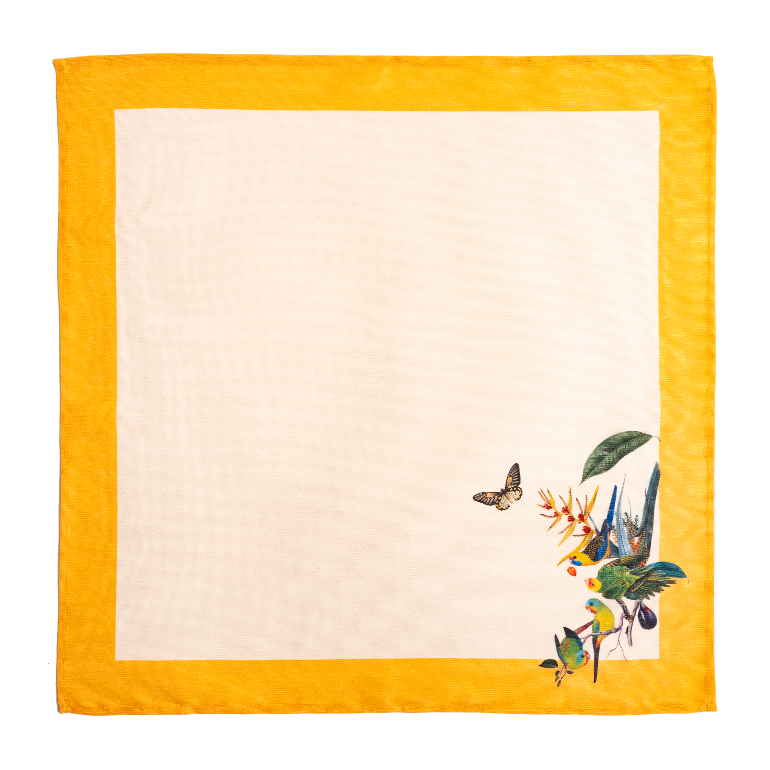 Colombiann Parrots Yellow 2 - Napkins