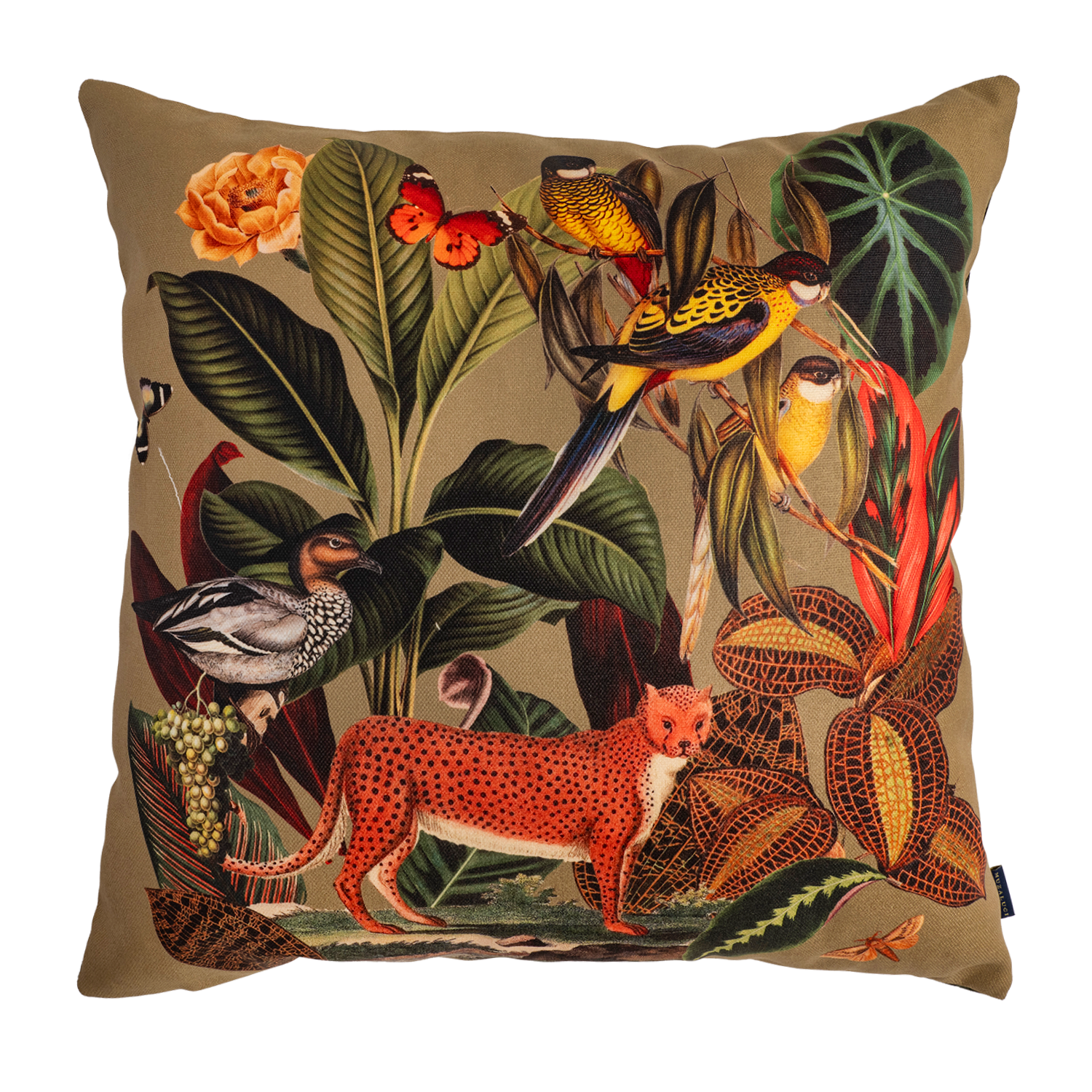 Savage Leaves - Canvas Pillow