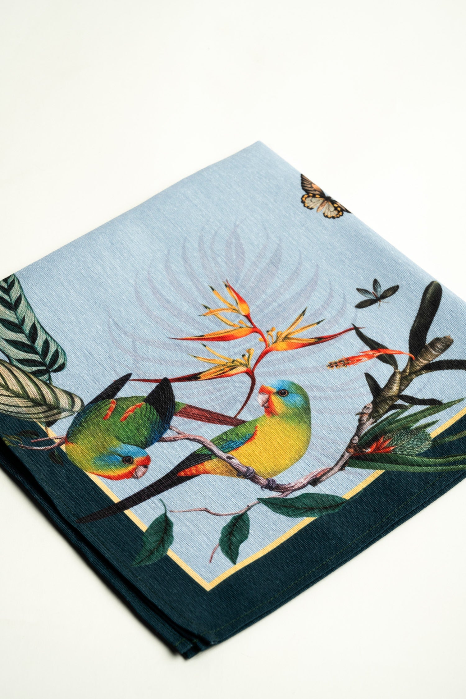 Colombian Parrots Green 4 - Napkins