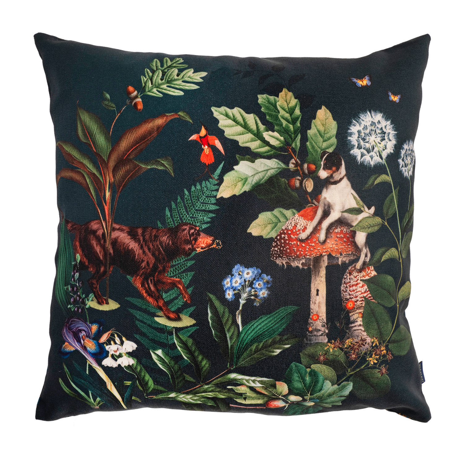 The Forest Dogs - Canvas Pillow