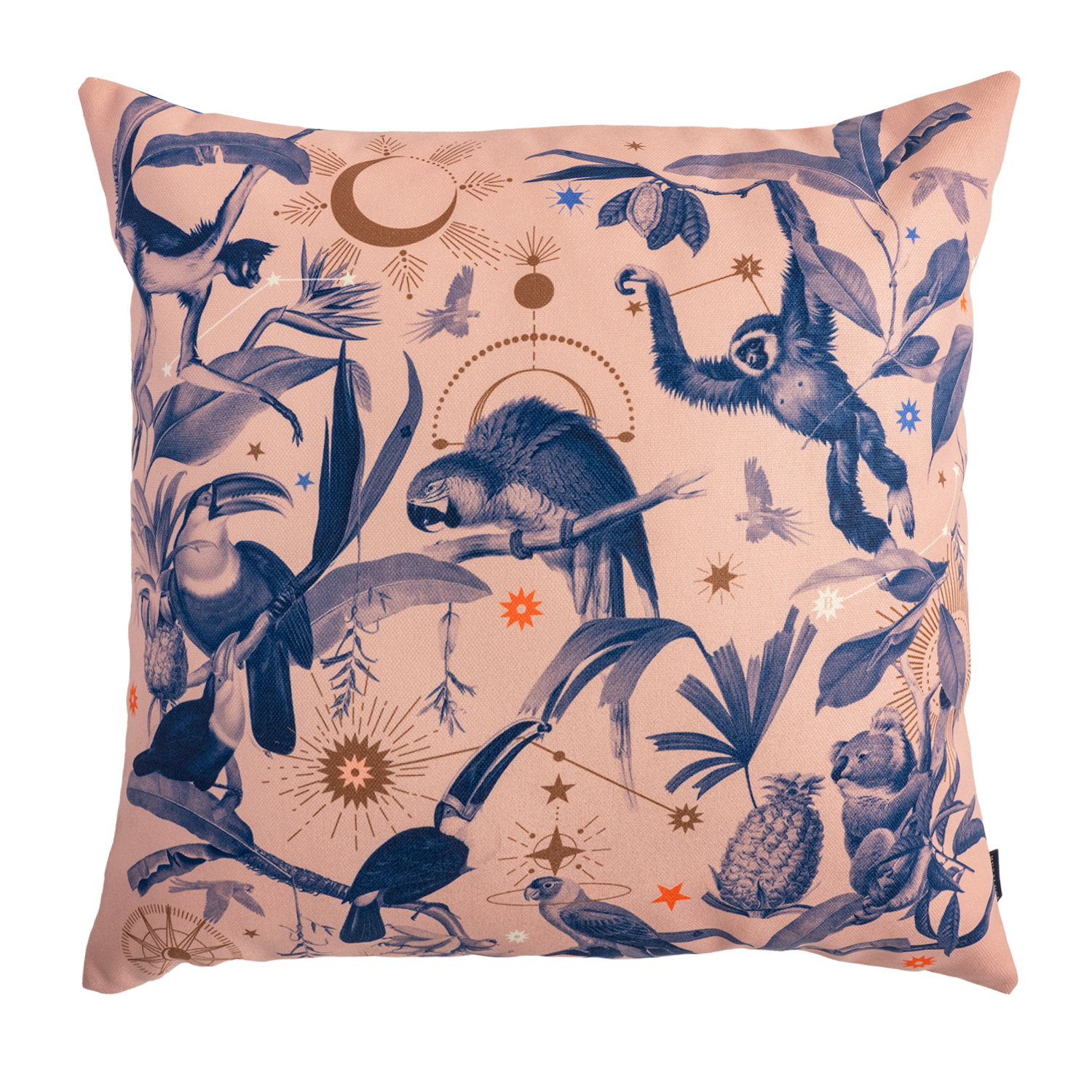 Tropico Celeste Animals - Canvas Pillow
